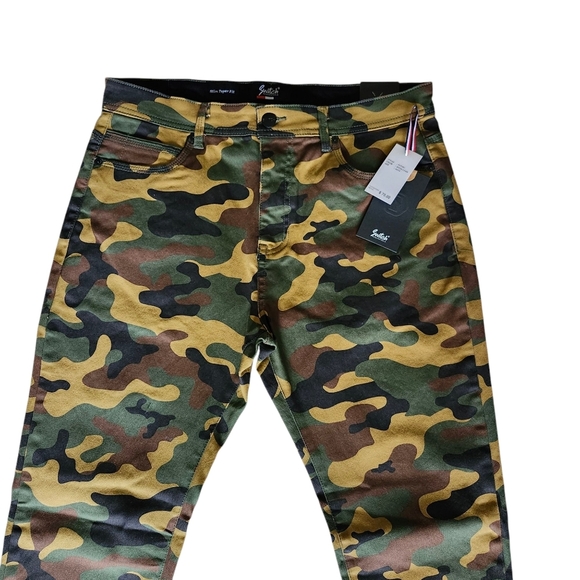Men’s Switch Remarkable Camo Slim Fit Pants 34x32 NWT - Picture 3 of 11